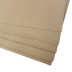 Pure Kraft MG Ribbed Brown Wrapping Paper Roll Very Strong 90gsm
